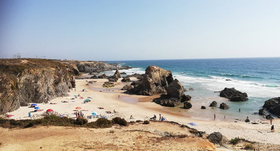 Praia da Samoqueira, Sines, Portugal
